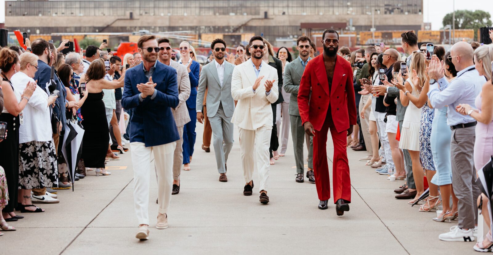 Ferrari and runway presentation at Ferraris on the Runway